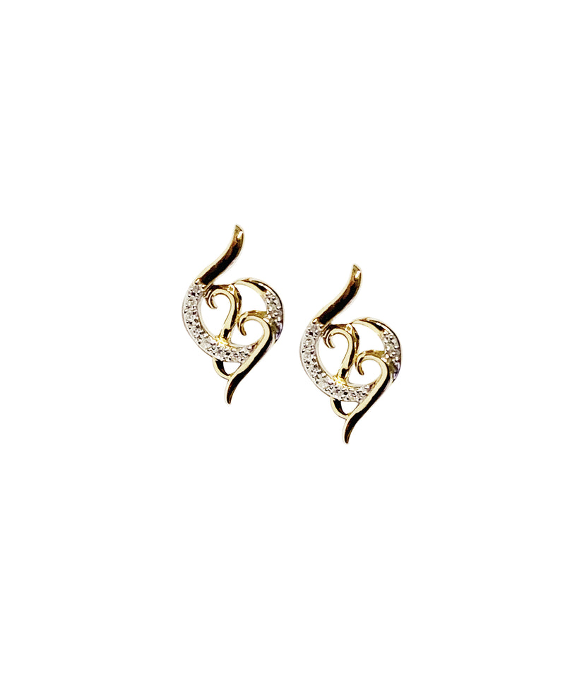 Boucles d'oreilles en Or 9ct. - VR.GFA31246
