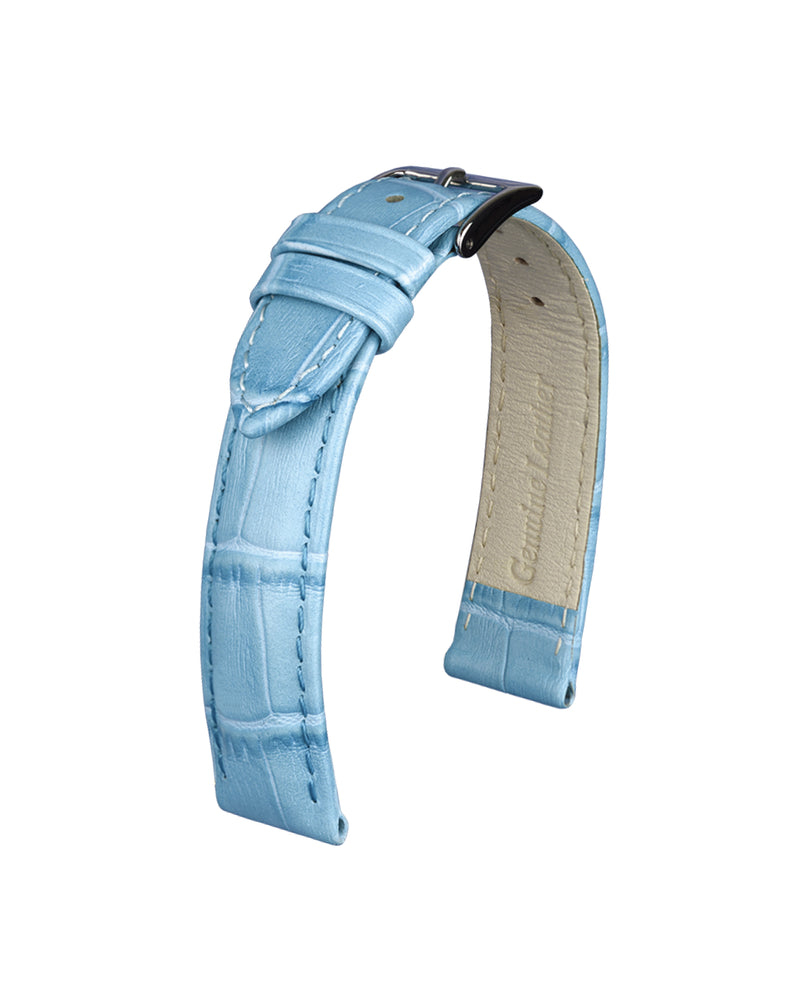 Bracelet montre de cuir de veau, grain alligator Great VR2.1.20.2.1.1.