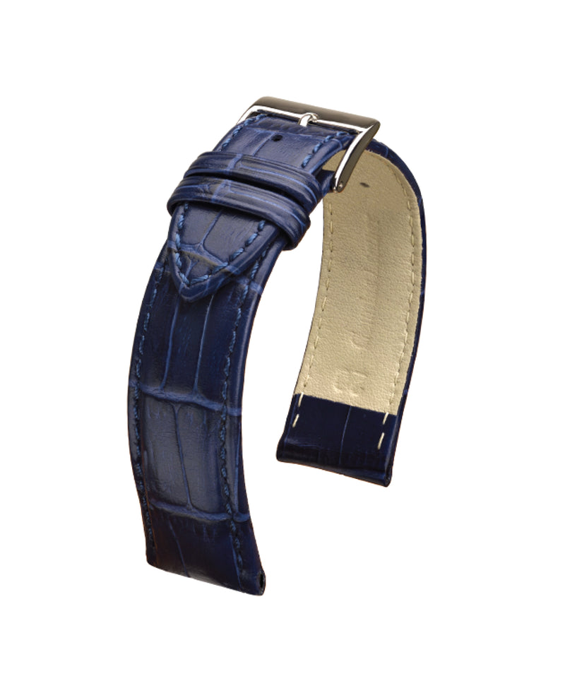 Bracelet montre de cuir de veau, grain alligator Great VR2.1.21.2.1.1.