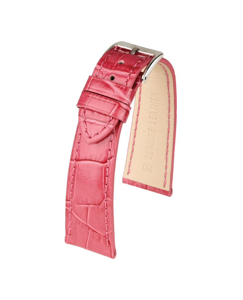 Bracelet montre de cuir de veau, grain alligator City VR7.1.19.1.1.1.