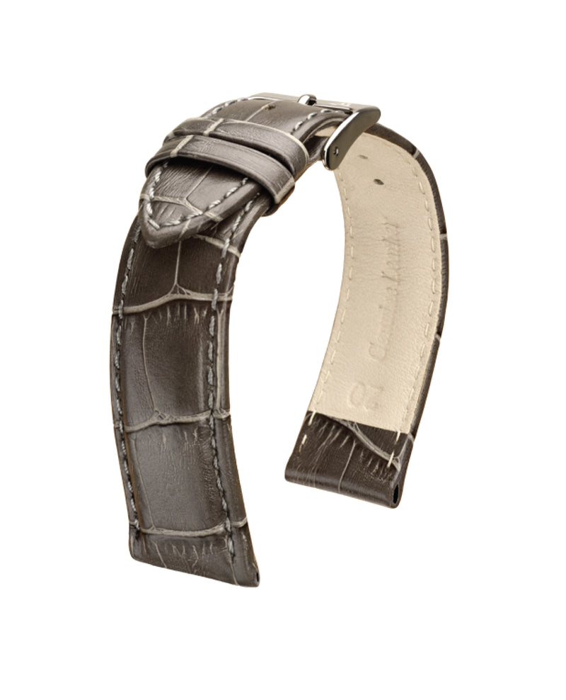 Bracelet montre de cuir de veau, grain alligator Great VR2.1.04.2.1.1.
