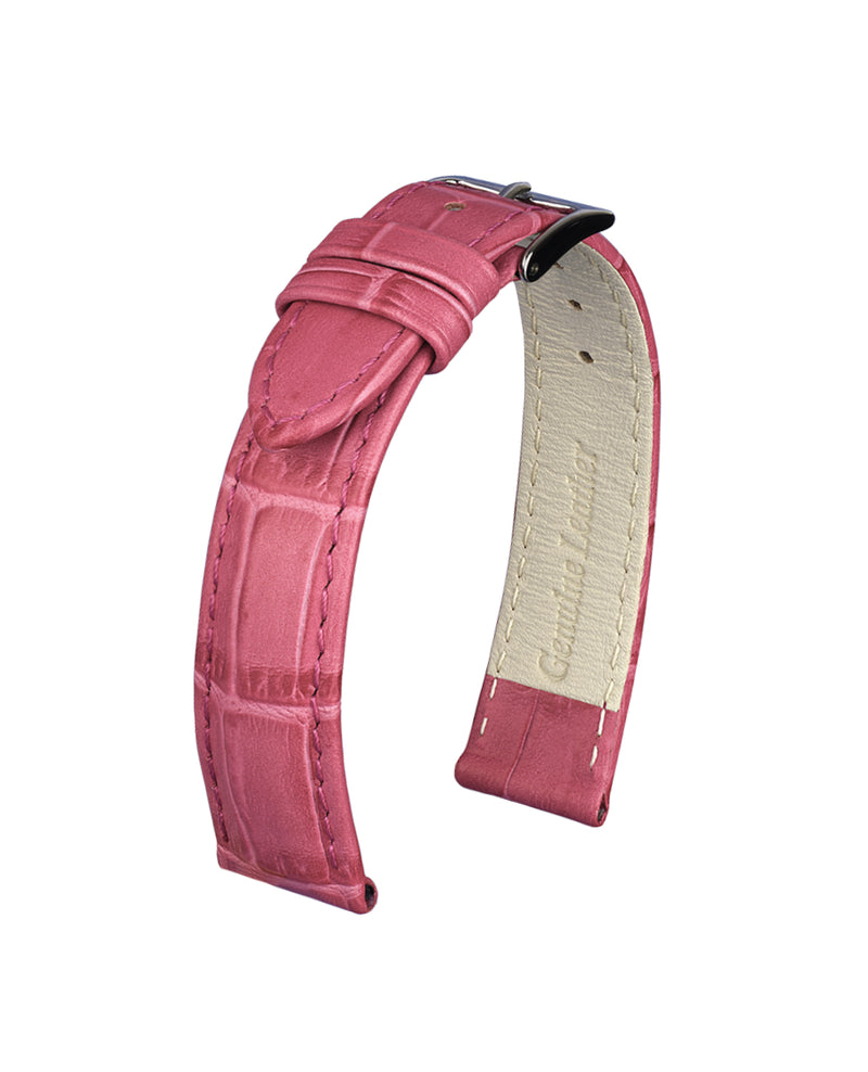Bracelet montre de cuir de veau, grain alligator Great VR2.1.19.2.1.1.