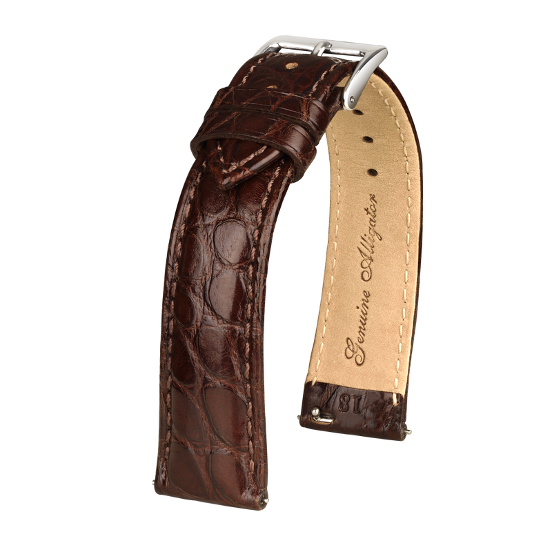 Bracelet montre alligator Prima N3.4.12.1.2.1.