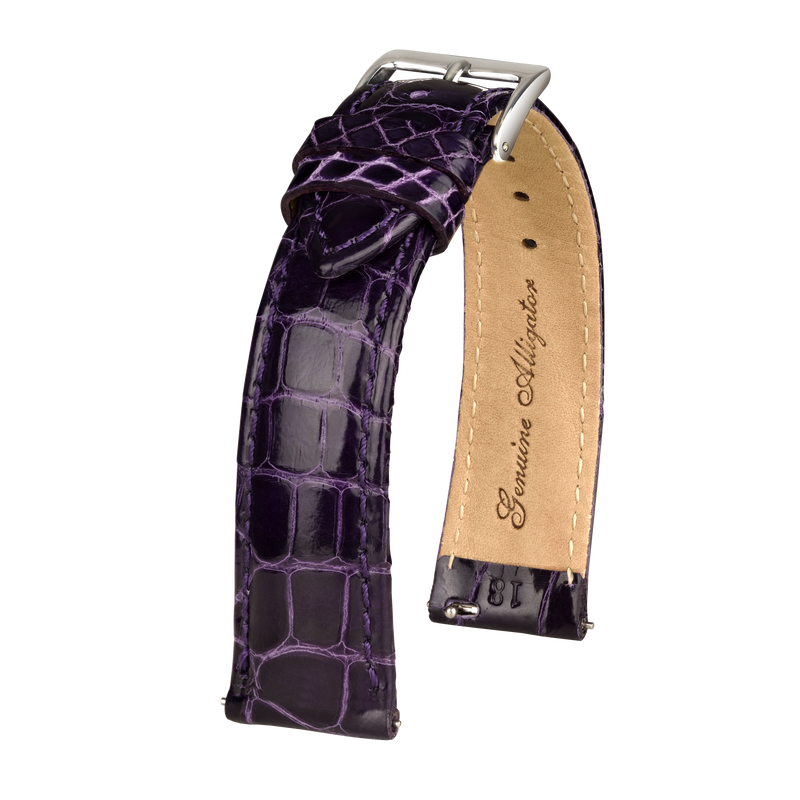 Bracelet montre alligator Prima N3.4.23.1.2.1.