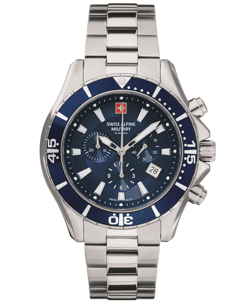 Swiss Alpine Military by Grovana Nautilus Chrono - 7040.9135SAM