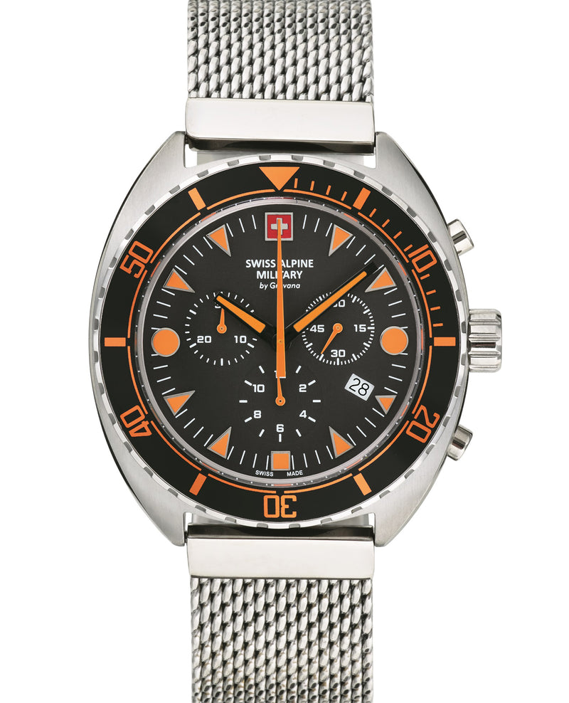 Swiss Alpine Military by Grovana Navy Chrono 20 - 7066.9139SAM